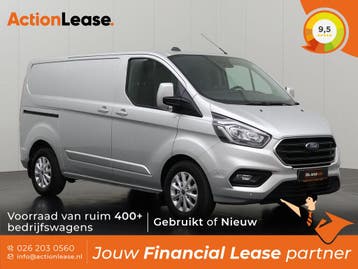 Ford Transit Custom Bestelbus L1 H1 2023 Diesel Automaat, Auto's, Automaat, Zwart, Diesel, Nieuw
