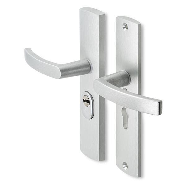 Veiligheidsbeslag met kruk | AXA | Curve Plus | 55 mm, Doe-het-zelf en Verbouw, Hang- en Sluitwerk, Nieuw, Verzenden