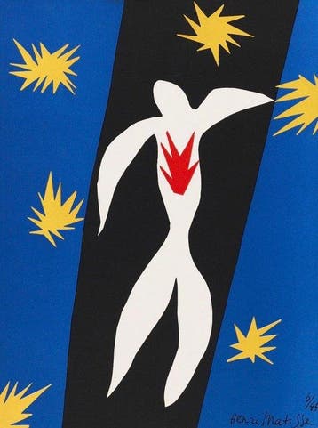 Henri Matisse (1869-1954) - La Chute dIcare, 1943”. -