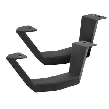 Go Rhino RB10 Running Boards - Tex Black - 4in Drop Down, Ophalen of Verzenden, Nieuw