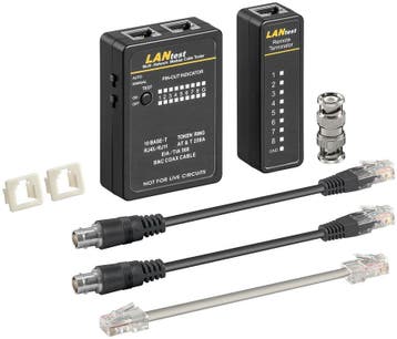 Set voor netwerkkabeltester, CAT 5, CAT 6, CAT 7 en ISDN, Ophalen of Verzenden, Nieuw