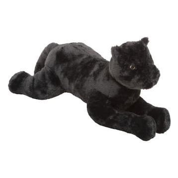 Zwarte panter knuffel Joey - pluche - 70 cm - wilde dieren, Verzenden, Nieuw