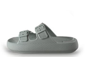 Buwege Slippers in maat 38 Blauw, Slippers, Buwege, Zo goed als nieuw, Verzenden