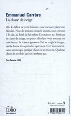 La classe de neige / Collection folio / 2908 9782070394722, Verzenden, Gelezen, Emmanuel Carrère