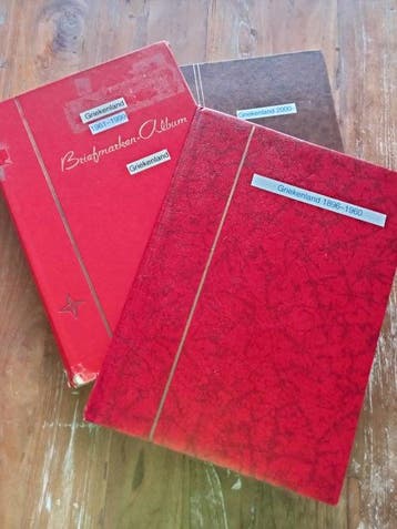 Griekenland 1896 - Griekenland in 3 albums 1896-2017, Gestempeld