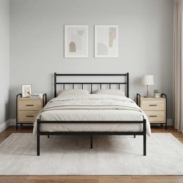 vidaXL Nachtkastje 2 st Sonoma Eiken 40 x 30 x 50 cm Bewerkt, Huis en Inrichting, Minder dan 45 cm, Verzenden, Nieuw, Minder dan 55 cm