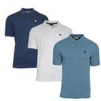 Donnay Donnay Heren - 3-Pack - Polo shirt Noah - Navy / Wit, Kleding | Heren, Polo's, Verzenden, Nieuw