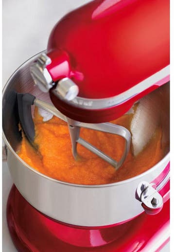 Kitchenaid 5KFE7T Menghaak - Grijs - RVS -, Ophalen of Verzenden, Zo goed als nieuw