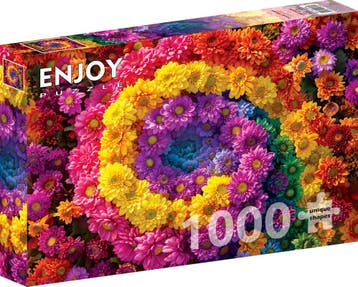 Flower Vortex Puzzel (1000 stukjes) | Enjoy Puzzle - Puzzels, Verzenden, Nieuw