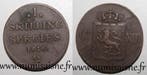 Norvège Norwegen Km 284 1 Skilling 1816 Carl Xiii, Verzenden
