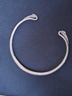 Collier torque - massief zilver laag gehalte - Zilver - 20e