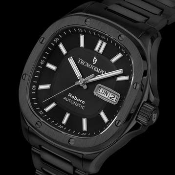 Tecnotempo - Automatic - Reborn - All black - Zonder, Nieuw