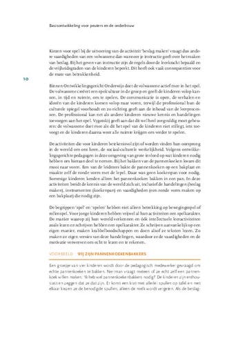 Basisontwikkeling voor peuters en de onderbouw 9789023255079, Boeken, Verzenden, Zo goed als nieuw