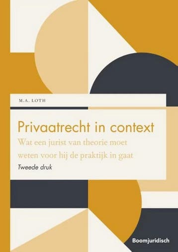 9789462909113 Boom Juridische studieboeken  -   Privaatre..., Boeken, Verzenden, Zo goed als nieuw, M.A. Loth