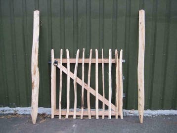 Kastanjehouten, Schapenhekken en Kastanjehoutenhekwerk ,, Ophalen, Nieuw