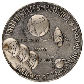 Verenigde Staten. Medal 1969 - First Lunar Landing - Apollo