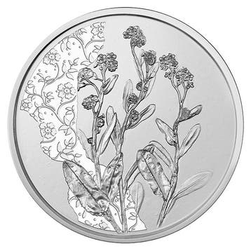 Oostenrijk 10 Euro Vergeet-mij-nietje 2023 Zilver BU, Verzenden