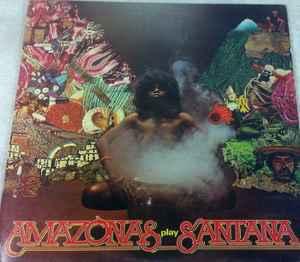 LP gebruikt - Amazonas - Amazonas Play Santana, Cd's en Dvd's, Vinyl | Rock, Verzenden, Zo goed als nieuw, Overige formaten