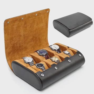 Luxe Horloge Reiskoffer Organizer - 6 Vakken - Voor Heren &, Verzenden, Nieuw