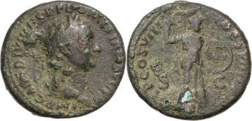 As 82, Kaiserzeit Domitian 81-96, Verzenden