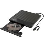 Thredo Externe DVD Speler voor Laptop/Computer - USB C / 3.0, Verzenden, Draagbaar, Nieuw, Overige merken