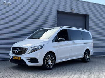 Mercedes-Benz V-Klasse 220d Lang Avantgarde Edition, Automaat, Stof, Gebruikt, Wit