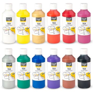 Creall textielverf set 12 kleuren - van €79,99 voor €71,99, Ophalen of Verzenden, Nieuw
