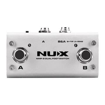 NUX NMP-2 universal dual footswitch, with latch and, Ophalen of Verzenden, Nieuw