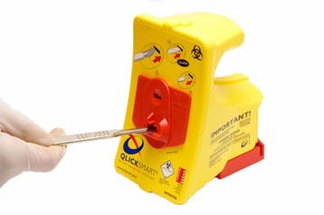 Qlicksmart BladeFlask, Scalpelmes-verwijderingssysteem, Verzenden, Nieuw
