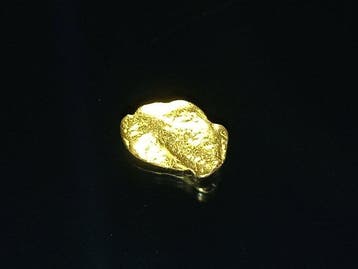 Massief kwaliteitsjuweel - Goudnugget - Yukon Goud nugget -, Verzamelen, Mineralen en Fossielen