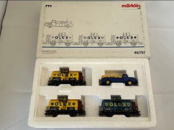 Märklin H0 - 46751 - Modeltrein goederenwagonset (4) -, Nieuw