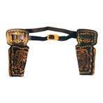 Sheriff holster zwart voor volwassenen - Riemen, Ophalen of Verzenden, Nieuw