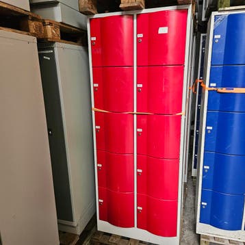 10-deurs CP lockerkast HUFTERPROOF - 195x78x48 cm, Ophalen of Verzenden, Nieuw
