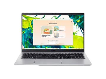 Acer - Aspire Go 15 Ag15-72p-50tr - 15.6 inch - Pure Silver, Computers en Software, Beeldschermdiagonaal (cm/inch)->39.6 cm / 15.6 inch