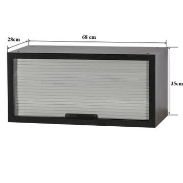 Wandkast / hangkast met rolluik 68 x 28 x 35 cm, Ophalen of Verzenden, Nieuw