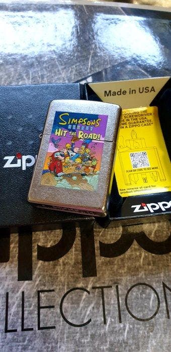 Zippo - Original Zippo Rarität Simpsons Hit the Road -, Nieuw