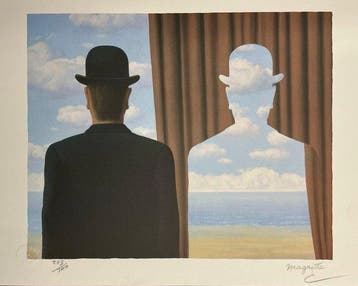 René Magritte (1898-1967) - Décalcomanie
