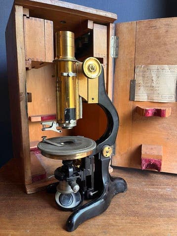 Monocular compound microscope - No237764 - 1900-1910 -