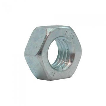 M12 moer - Klasse 8 - Gegalvaniseerd - Metrisch, Ophalen of Verzenden, Nieuw, Minder dan 50 mm, Bouten of Moeren