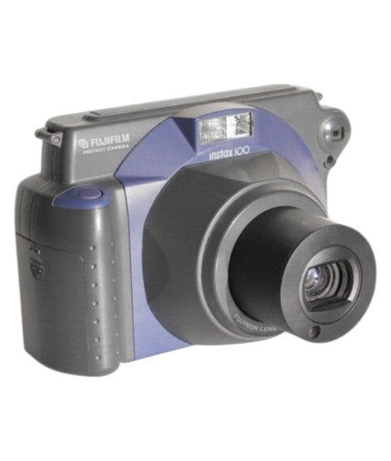 Fujifilm Instax Wide 100 Instant Camera - Zwart/Blauw, Audio, Tv en Foto, Fotocamera's Analoog, Zo goed als nieuw, Verzenden