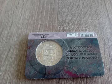 Nederland. Historische Coincard 2 1/2 Gulden 1963 (Zonder