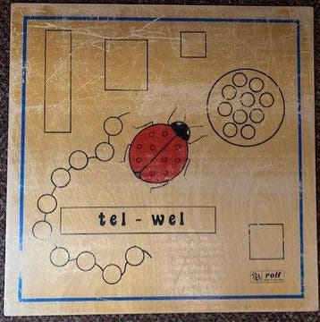 Rolf Tel-Wel Rood Lieveheersbeestje, Verzenden, Nieuw