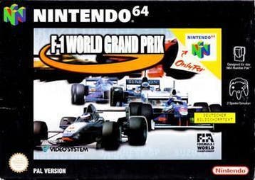 F-1 World Grand Prix - N64 [Game Only] - Geek Out!, Gebruikt, Racen en Vliegen, Eén computer, 3 spelers of meer
