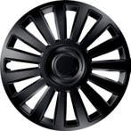 Wieldoppen  Luxury Zwart 16 Inch, Auto diversen, Wieldoppen, Verzenden, Nieuw