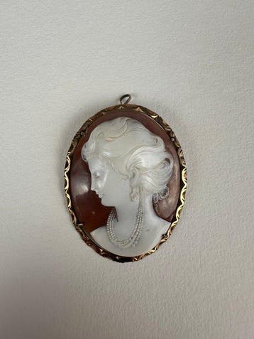 Cameo - 18 karaat Geel goud