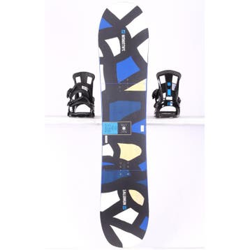 110 130 kinder snowboard SALOMON EL CAPITAN 2023, Black/blue, Verzenden, Gebruikt