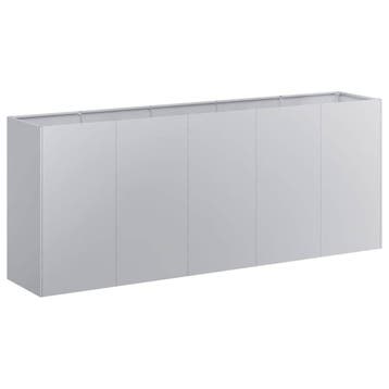 Plantenbak 200x40cm | Gegalvaniseerd | Retourdeal 35% Kor..., 100 cm of meer, Ophalen of Verzenden, Zo goed als nieuw, Metaal