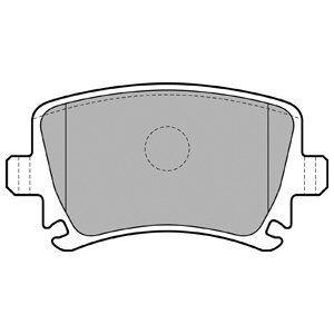 Delphi Remblokkenset LP1824 VAG VW AUDI 1K0698451 AUDI A3..., Ophalen of Verzenden, Nieuw