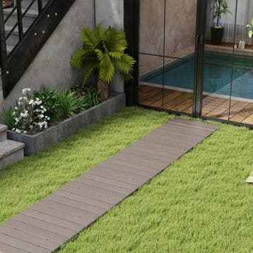 2dekans | Coast Uitrolbaar Tuinpad Grijs – Weerbestendig, Ophalen of Verzenden, Zo goed als nieuw, Coast