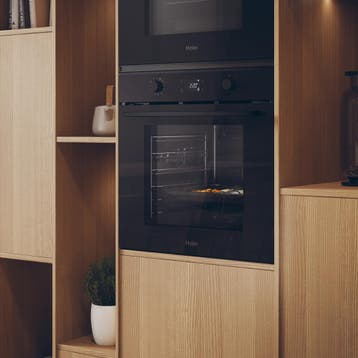 Haier Inbouw Oven H6-ID23B3HTB 60cm Hydrolytic - Zwart, Ophalen of Verzenden, Nieuw